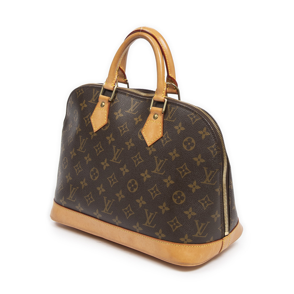 Louis Vuitton Alma PM in Brown Monogram Canvas - Picture 2 of 7